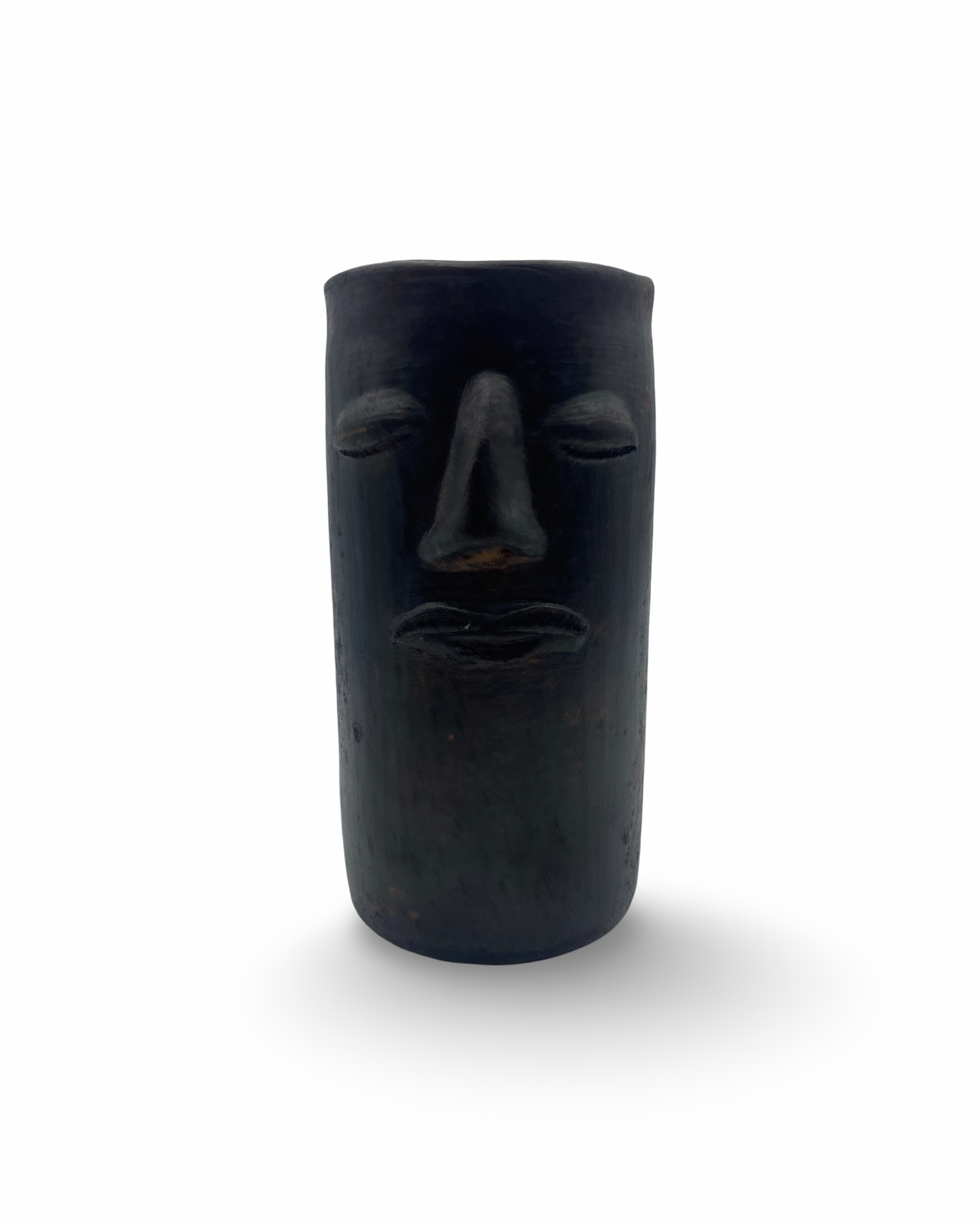Maceta Cara Larga (Negra)